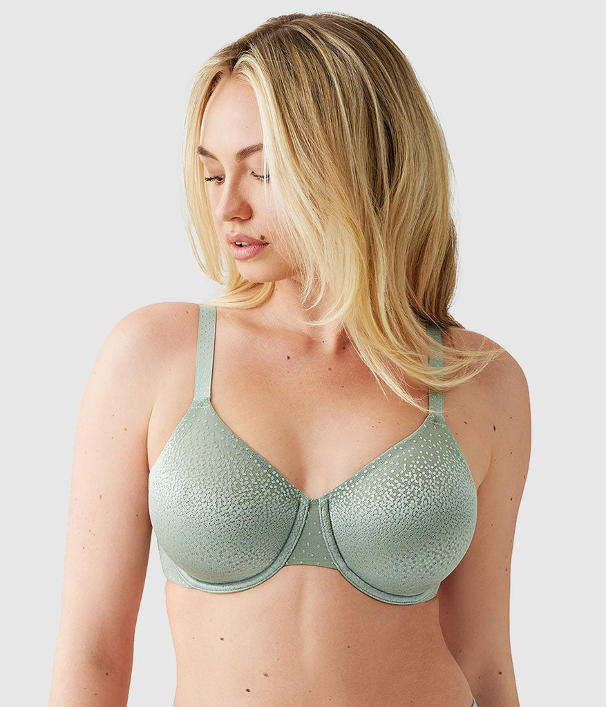 Back Appeal® Underwire Bra: Iceberg Green