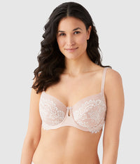 Center Stage Underwire Bra: Rose Dust/Angel Wing