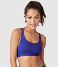 b.active Sport Crop: Bel Air Blue
