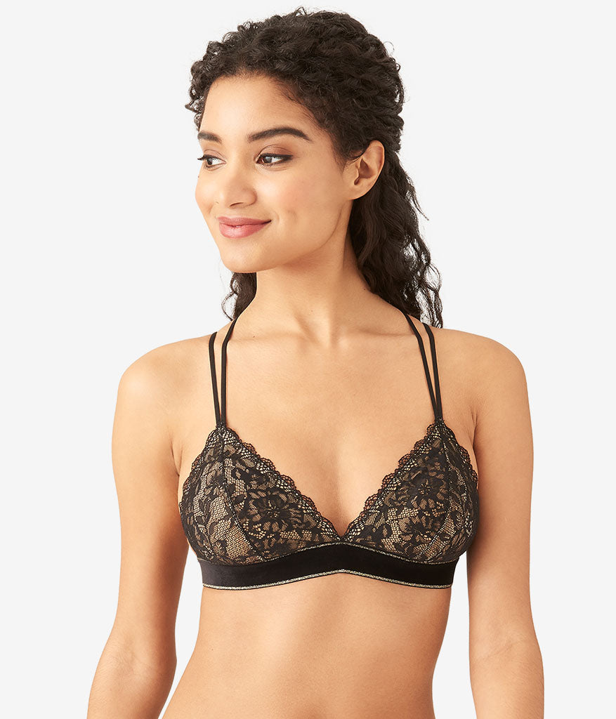 Lace Encounter Bralette: Night
