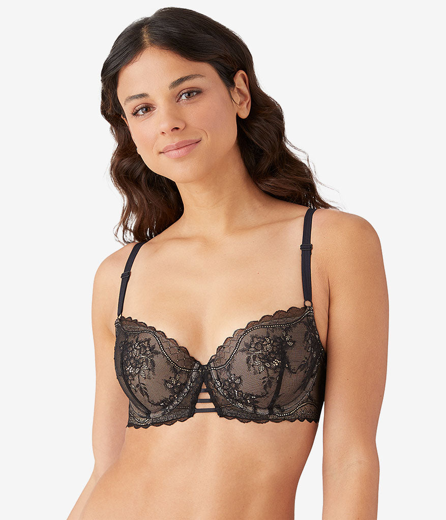 No Strings Attached Contour Bra: Night