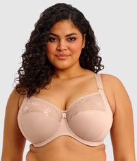 Morgan Stretch Banded Underwire Bra: Sahara