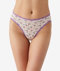 Inspired Eyelet Hi-Leg: Simply Petals