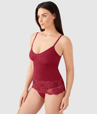 Light and Lacy Cami: Rhubarb