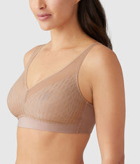 Elevated Allure Wire Free Bra: Roebuck