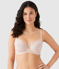 Center Stage Underwire Bra: Rose Dust/Angel Wing