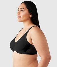 Shape Revelation® Pendulous Underwire Bra: Black
