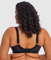 Cate Side Support Underwire Bra: Black