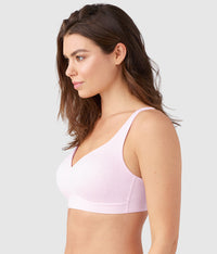 Inside Job™ Wire Free Bra: Cradle Pink
