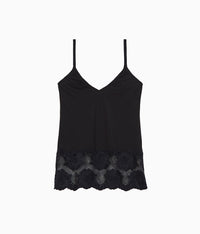 Light and Lacy Cami: Black