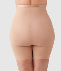 Shape Revelation® Hourglass Hi-Waist Thigh Shaper: Praline