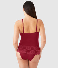 Light and Lacy Cami: Rhubarb
