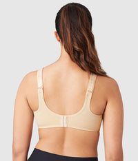 Simone Sport Underwire Bra: Sand