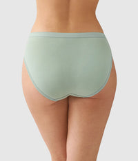 Understated Cotton Hi-Cut: Iceberg Green