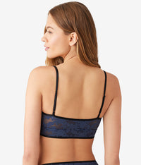 Shadow Scene Bralette: Mood Indigo