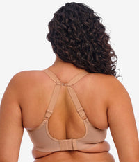 Matilda Underwire Plunge Bra: Cafe Au Lait