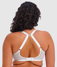 Matilda Underwire Plunge Bra: White