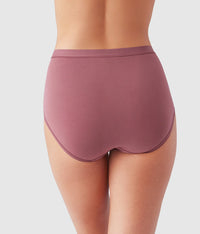 Understated Cotton Brief: Rose Brown