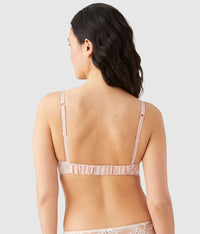 Center Stage Underwire Bra: Rose Dust/Angel Wing