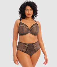 Matilda Underwire Plunge Bra: Leopard
