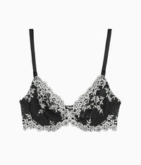 Embrace Lace® Underwire Bra: Black