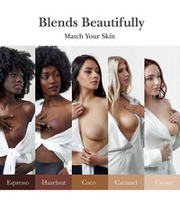 Nippies Adhesive Nipple Covers - Extra Coverage: Caramel