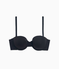 Comfort First Strapless Bra: Black