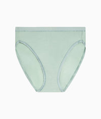 Understated Cotton Hi-Cut: Iceberg Green