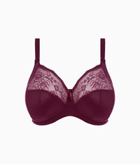 Morgan Stretch Banded Underwire Bra: Blackberry
