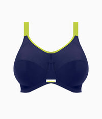 Energise Full Figure Underwire Sport Bra: Navy