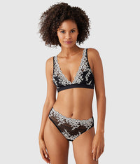 Embrace Lace® Wire Free Bralette: Black