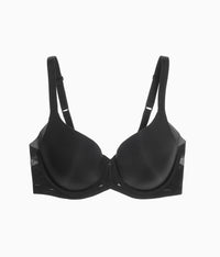 Ultimate Side Smoother Underwire T-Shirt Bra: Black
