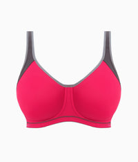 Freya Sonic Sport Underwire Spacer Bra: Hot Crimson