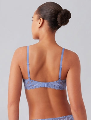Feeling Famous Balconette Contour Bra: Crown Blue/ Blue Glow