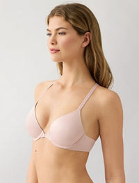 Future Foundation Front Close Racerback Bra: Moonlight Jade